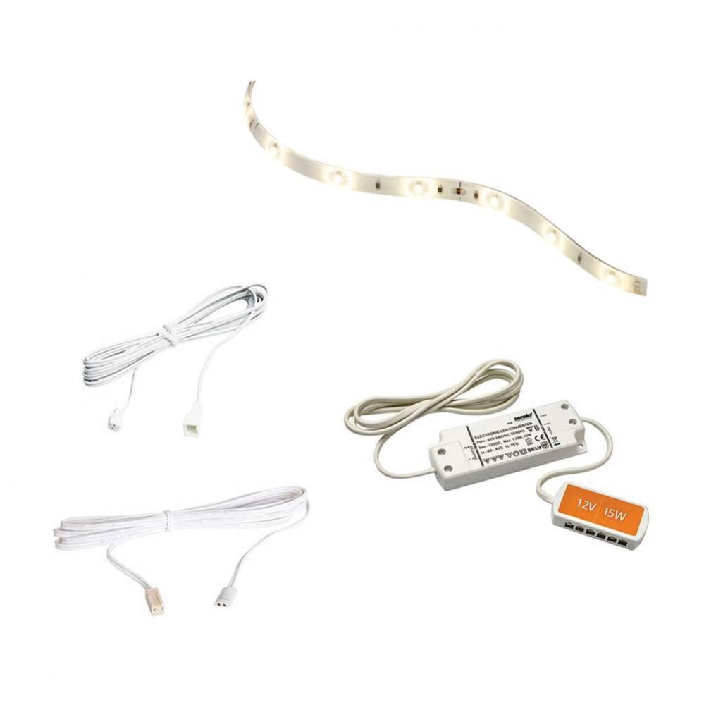 Under-Cabinet LED Strip Lighting Kit (Non-Dimmable)