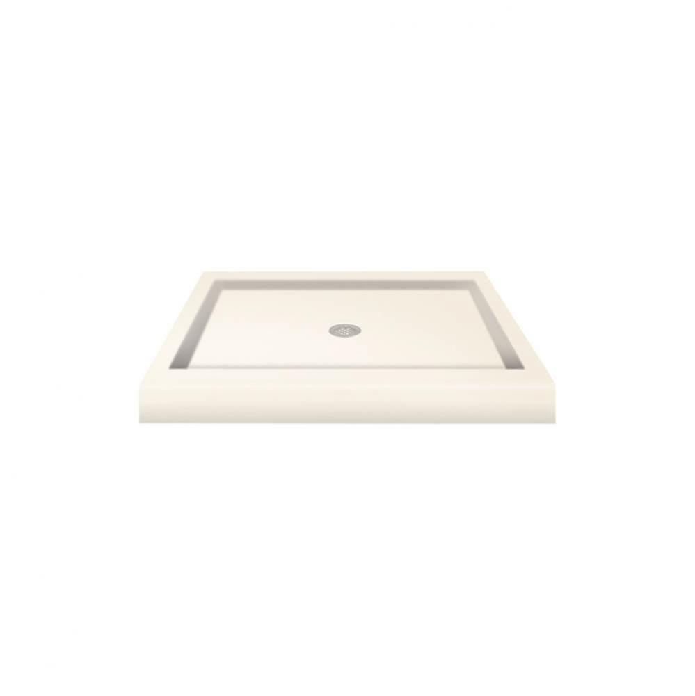 Decor Solid Surface 36-in x 36-in Shower Base with Center Drain