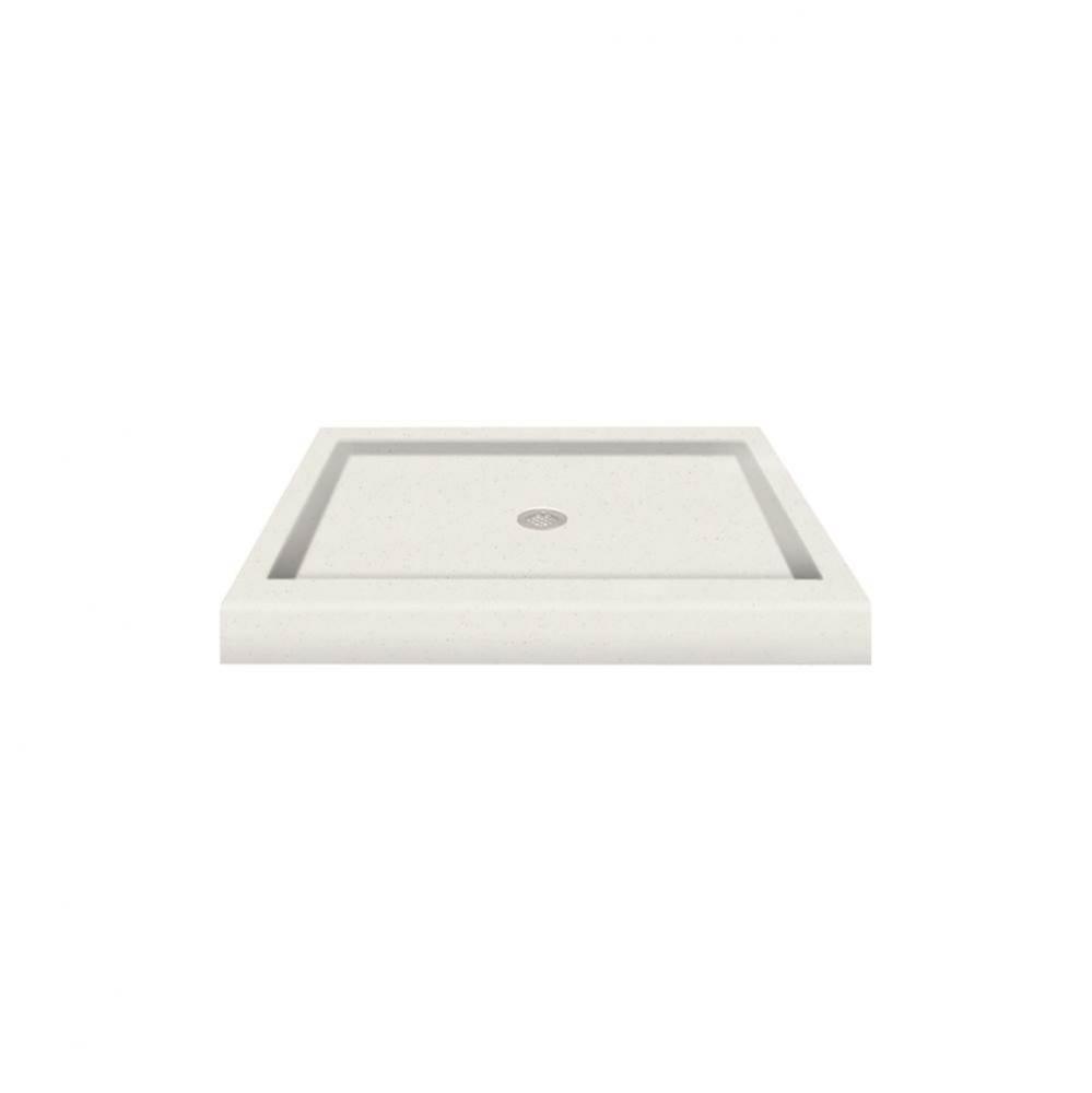 36'' x 36'' Decor Solid Surface Shower Base in Matrix Summit