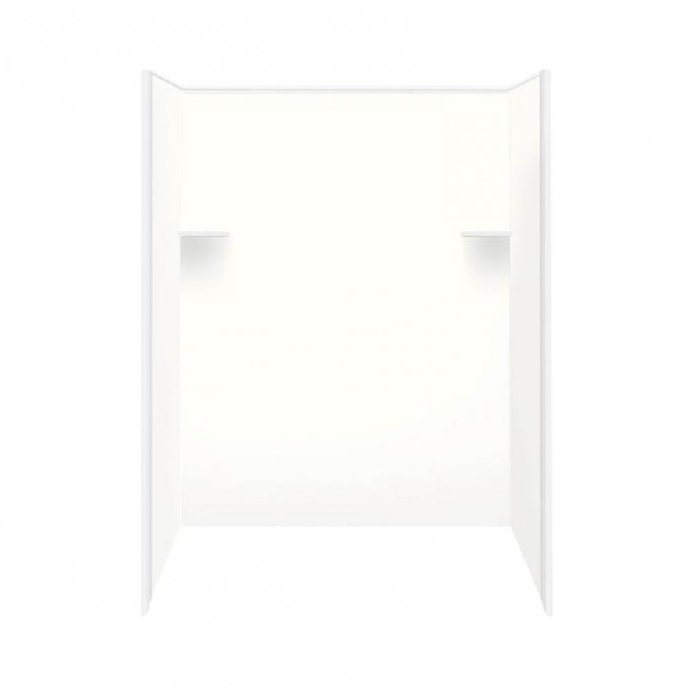 Studio Solid Surface 60-in x 72-in Shower Wall Surround