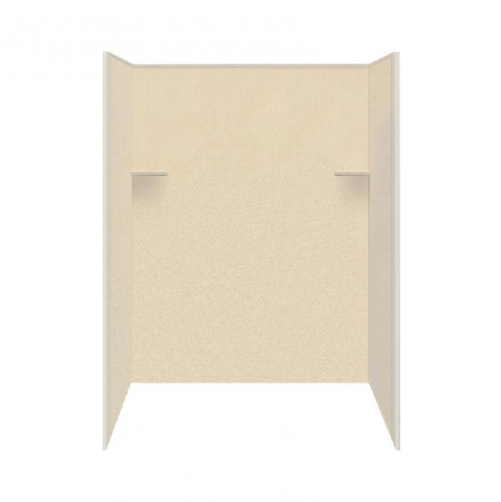 Studio Solid Surface 60-in x 72-in Shower Wall Surround