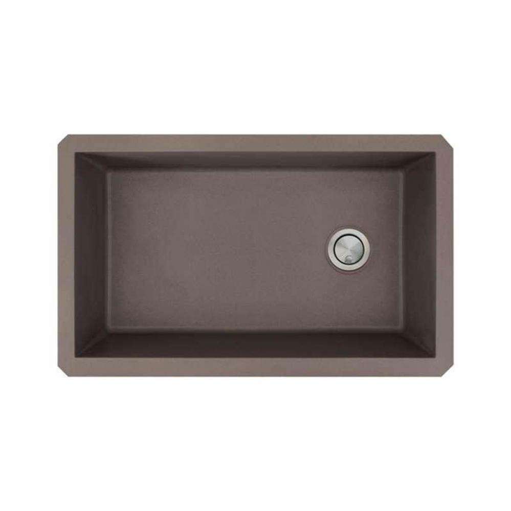 Radius Granite 31-in Undermount Kitchen Sink