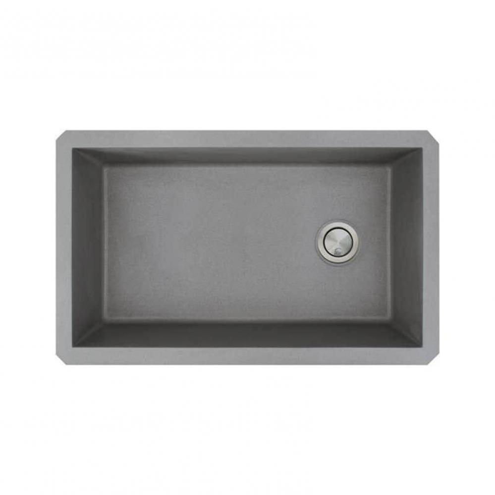 Radius Granite 31-in Undermount Kitchen Sink