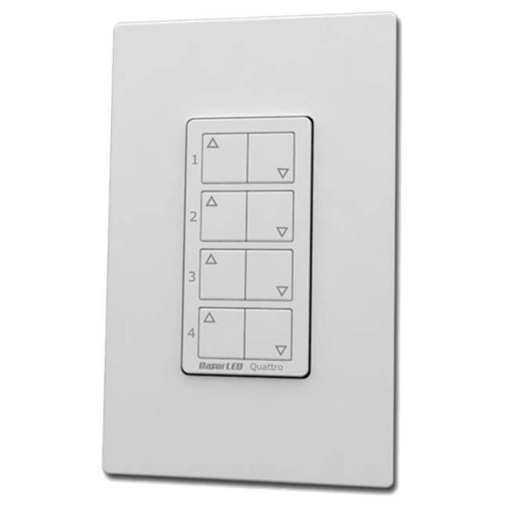 Quattro 4 Zone Wall Controller