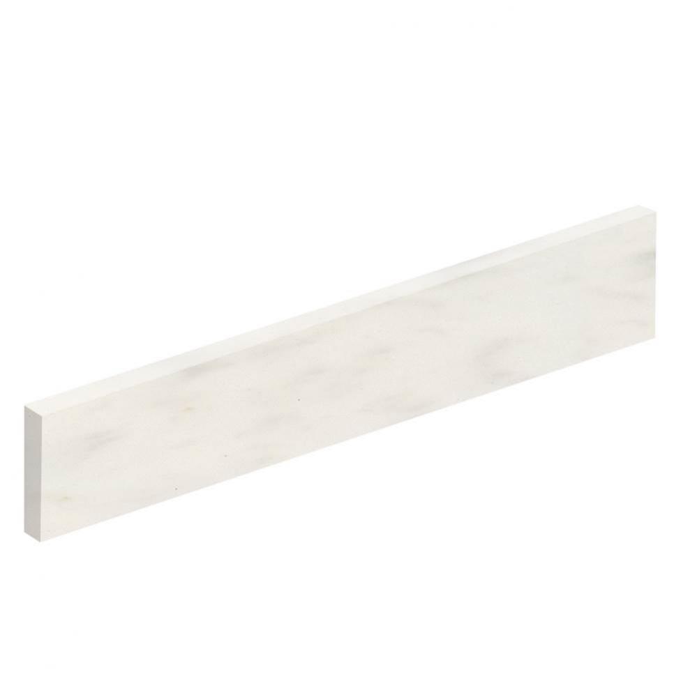 19-in Bathroom Vanity Top Left-Hand Side Splash in Antique White