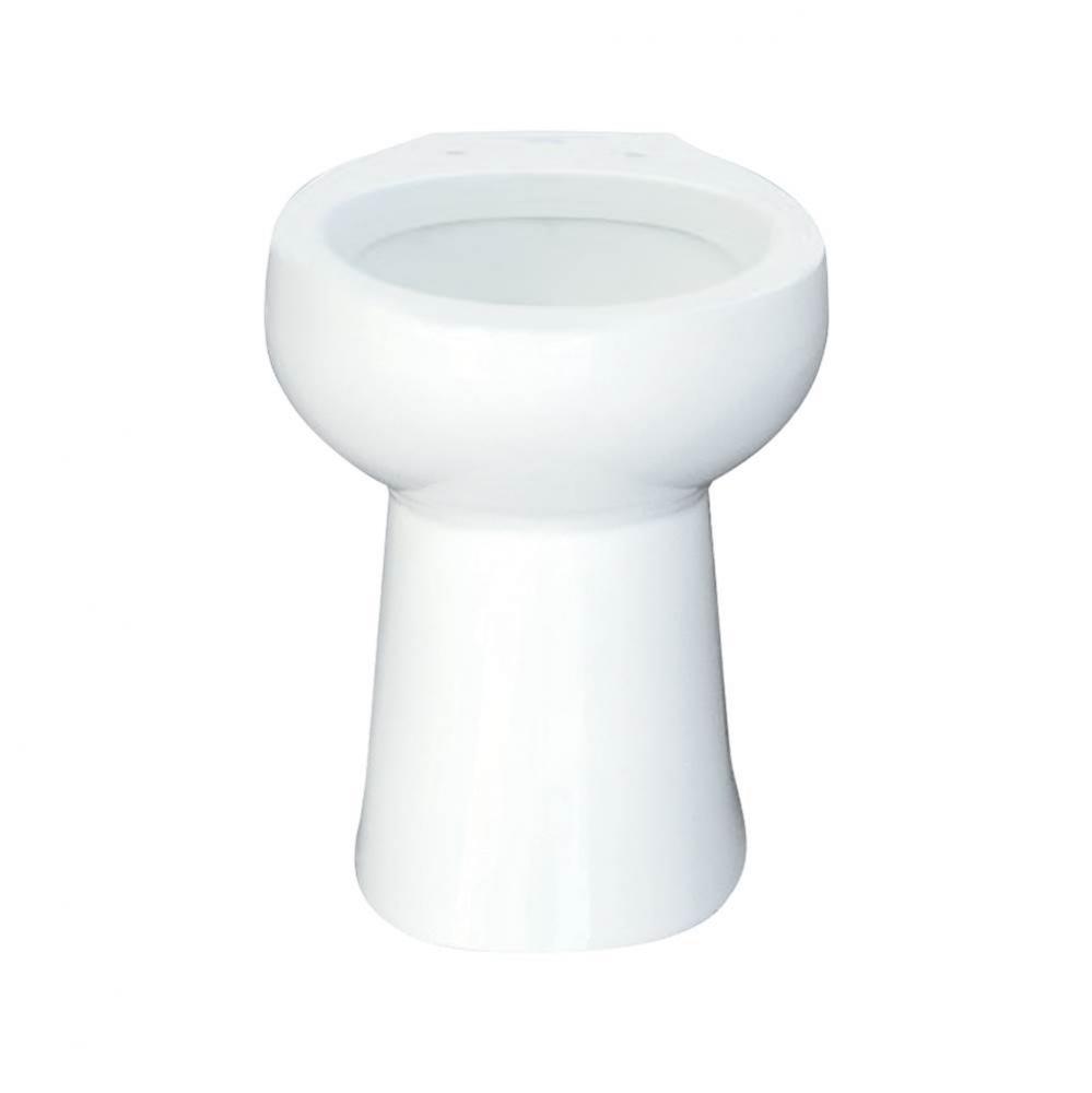 Harrison Round Vitreous China Toilet Bowl Only in White