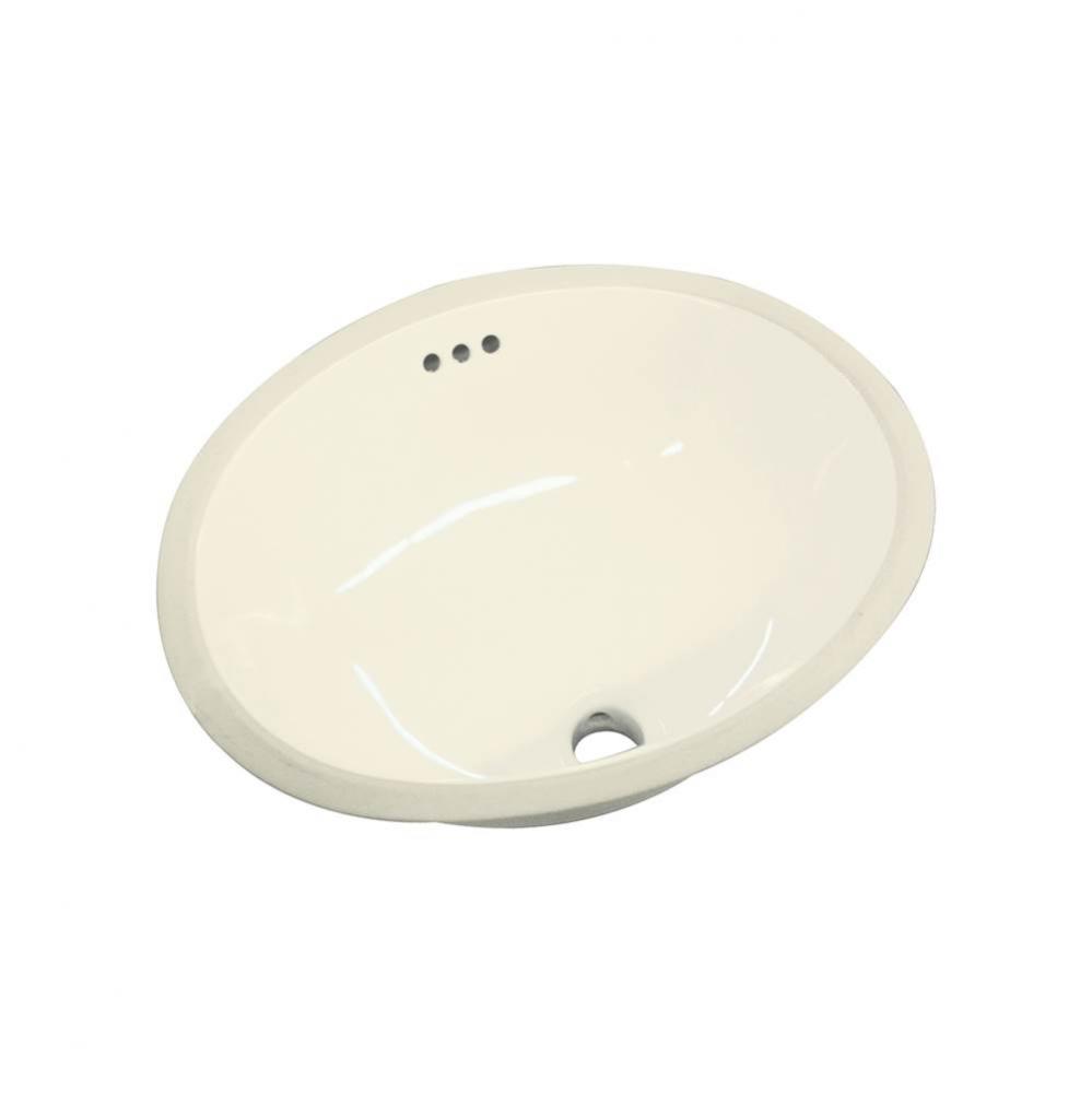 Madison Vitreous China 14-in Undermount Lavatory