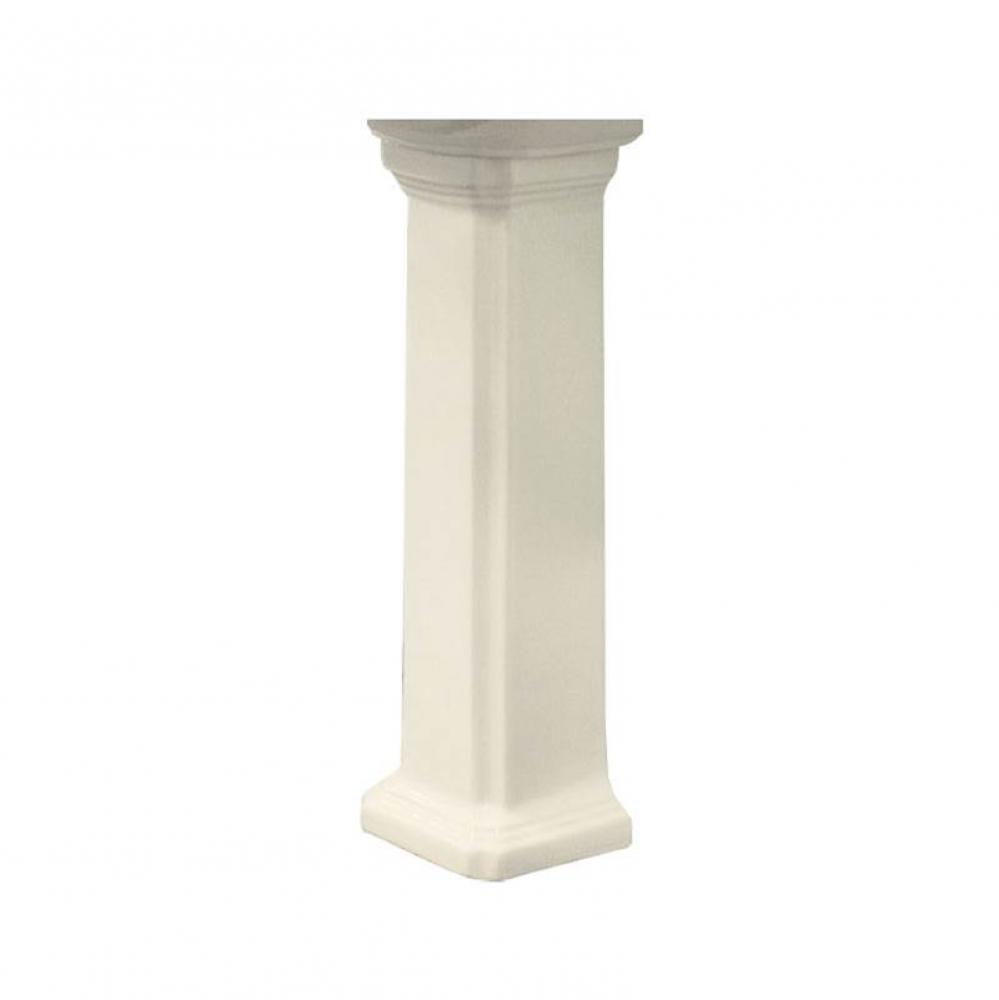 Harrison Vitreous China Pedestal Leg Only in Biscuit