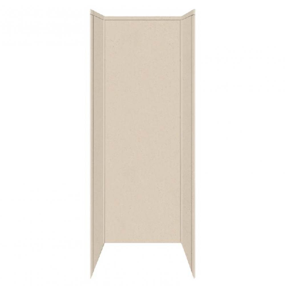 36'' x 36'' x 96'' Decor Shower Wall Surround in Sand Castle