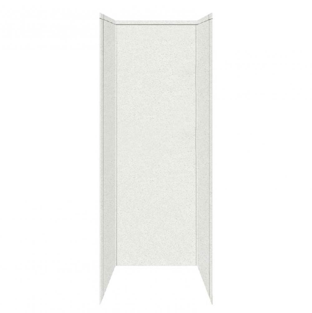 36'' x 36'' x 96'' Decor Shower Wall Surround in Matrix White