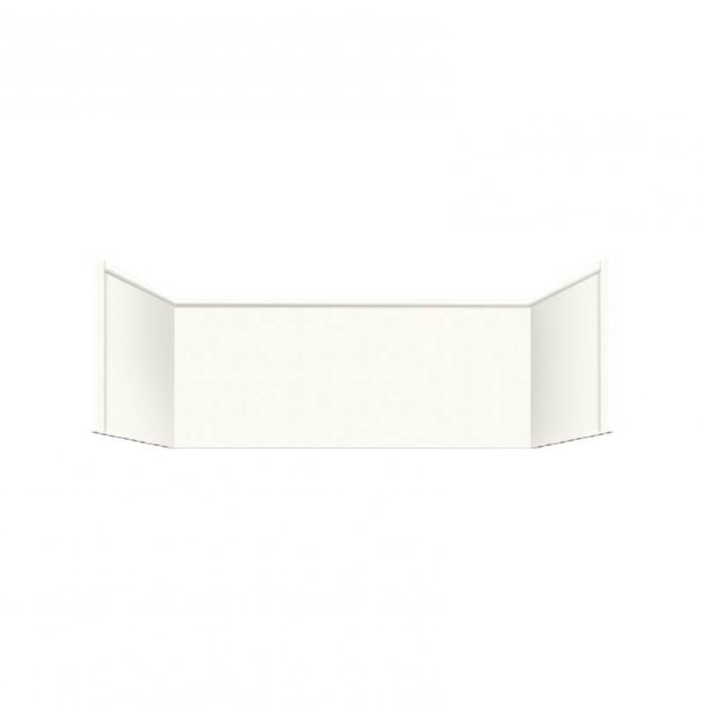 Studio Solid Surface 60-in x 36-in Tub Wall Extension