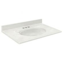 Transolid TR-1409-702-1 - Transolid Samson Cult Marble 19x17 Wht on Wht 4''