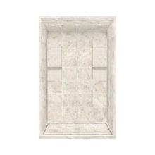 Transolid DKWFT6068-92 - 36'' x 60'' x 95.75'' Solid Surface Alcove Shower Kit with Dome in S