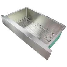 Transolid TR-DUSSF362010 - Diamond 36in x 20in 16 Gauge Undermount Single Bowl Farmhouse Kitchen Sink