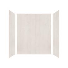 Transolid EWK603272-45 - 32-in X 60-in X 72-in 3-Piece Tub/Shower Wall Kit, In Bleached Oak