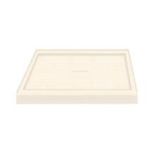 Transolid F3636-02 - 36'' x 36'' Solid Surface Shower Base in Cameo
