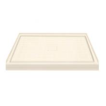 Transolid F4834-02 - 48'' x 34'' Solid Surface Shower Base in Cameo