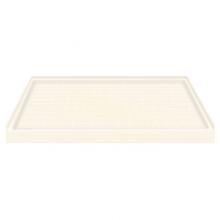 Transolid F6030R-02 - Solid Surface 60-in x 30-in Shower Base with Right Drain