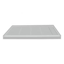Transolid TR-FL4832R-39 - Linear 48-in x 32-in Rectangular Alcove Shower Base with Right Hand Drain