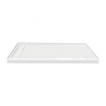 Transolid TR-FL6030L-31 - Linear 60-in x 30-in Rectangular Alcove Shower Base with Left Hand Drain