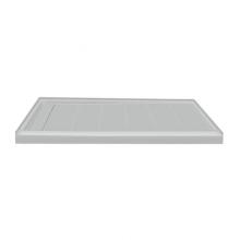 Transolid TR-FL6032L-39 - Linear 60-in x 32-in Rectangular Alcove Shower Base with Left Hand Drain