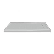 Transolid TR-FL6032R-39 - Linear 60-in x 32-in Rectangular Alcove Shower Base with Right Hand Drain