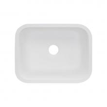 Transolid KSU2318-00 - 23in x 18in Under Mount Roma Kitchen Sink in White