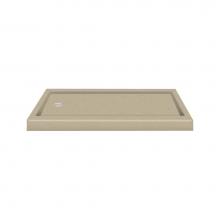 Transolid PAN3260L-B2 - Decor Solid Surface  60-in x 32-in Shower Base with Left Drain