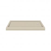 Transolid PAN3260R-A0 - Decor Solid Surface  60-in x 32-in Shower Base with Right Drain