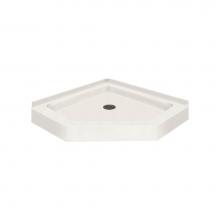 Transolid PAN3838N-B9 - 38'' x 38'' Decor Solid Surface Shower Base in Matrix Summit