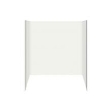 Transolid RBE6026-01 - Studio Solid Surface 60-in x 60-in Tub Wall Surround
