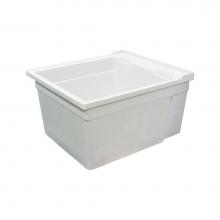 Transolid SM-19-W - Wall-Mounted Laundry Tub 22.375'' W x 26'' D x 14'' H in Grey Granit