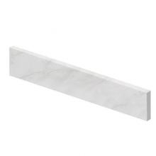 Transolid SSRG22-M1 - 22-in Bathroom Vanity Top Right-Hand Side Splash in White Carrara