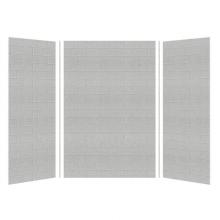 Transolid TR-SWK483672-27 - SaraMar 36-In X 48-In X 72-In Glue to Wall 3-Piece Shower Wall Kit