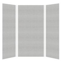 Transolid TR-SWK483696-27 - SaraMar 36-In X 48-In X 96-In Glue to Wall 3-Piece Shower Wall Kit