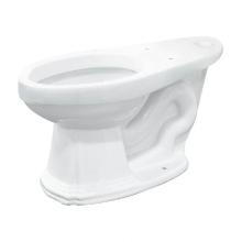 Transolid TB-1455-01 - Monroe Elongated Vitreous China Toilet Bowl Only in White