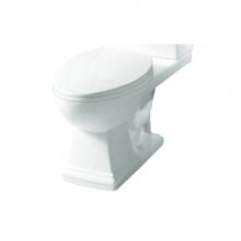 Transolid TB-1465-01 - Avalon Elongated Vitreous China Toilet Bowl Only in White