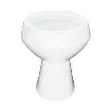 Transolid TB-1475-01 - McKinley Elongated Vitreous China Toilet Bowl Only in White