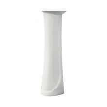 Transolid TP-1410-01 - Madison Grande Vitreous China Pedestal Leg for use with TL-1414 Lavatory Sink, in White