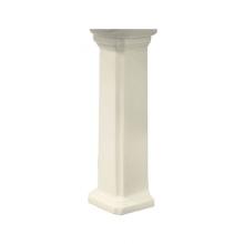 Transolid TP-1480-08 - Harrison Vitreous China Pedestal Leg Only in Biscuit