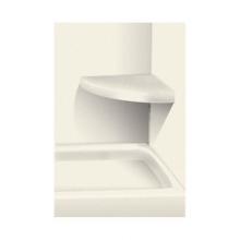 Transolid TR-SEAT1818-A6 - Decor 14-In X 14-In Solid Surface Wall-Mount Corner Shower Seat