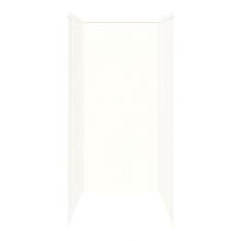 Transolid WK363672-A5 - 36'' x 36'' x 72'' Decor Shower Wall Surround in White