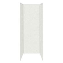 Transolid WK363696-A8 - 36'' x 36'' x 96'' Decor Shower Wall Surround in Matrix White