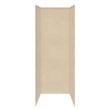 Transolid WK363696-B1 - 36'' x 36'' x 96'' Decor Shower Wall Surround in Matrix Khaki