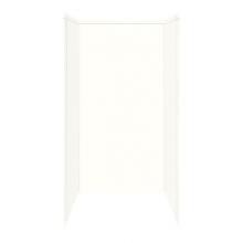 Transolid WK364872-A5 - 48'' x 36'' x 72'' Decor Shower Wall Surround in White