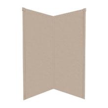 Transolid WK36NE72-A2 - 36'' x 36'' x 72'' Decor Corner Shower Wall Kit in Seaside