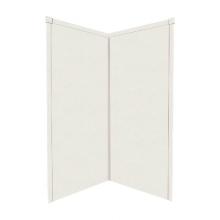 Transolid WK36NE72-B9 - 36'' x 36'' x 72'' Decor Corner Shower Wall Kit in Matrix Summit