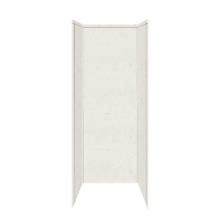 Transolid WK38NE96-B9 - 38'' x 38'' x 96'' Decor Corner Shower Wall Kit in Matrix Summit