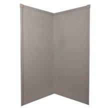 Transolid WK42NE72-B0 - 42'' x 42'' x 72'' Decor Corner Shower Wall Kit in Matrix Dusk