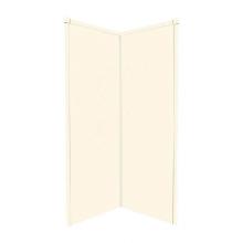 Transolid WK42NE96-A1 - 42'' x 42'' x 96'' Decor Corner Shower Wall Kit in Moonlight